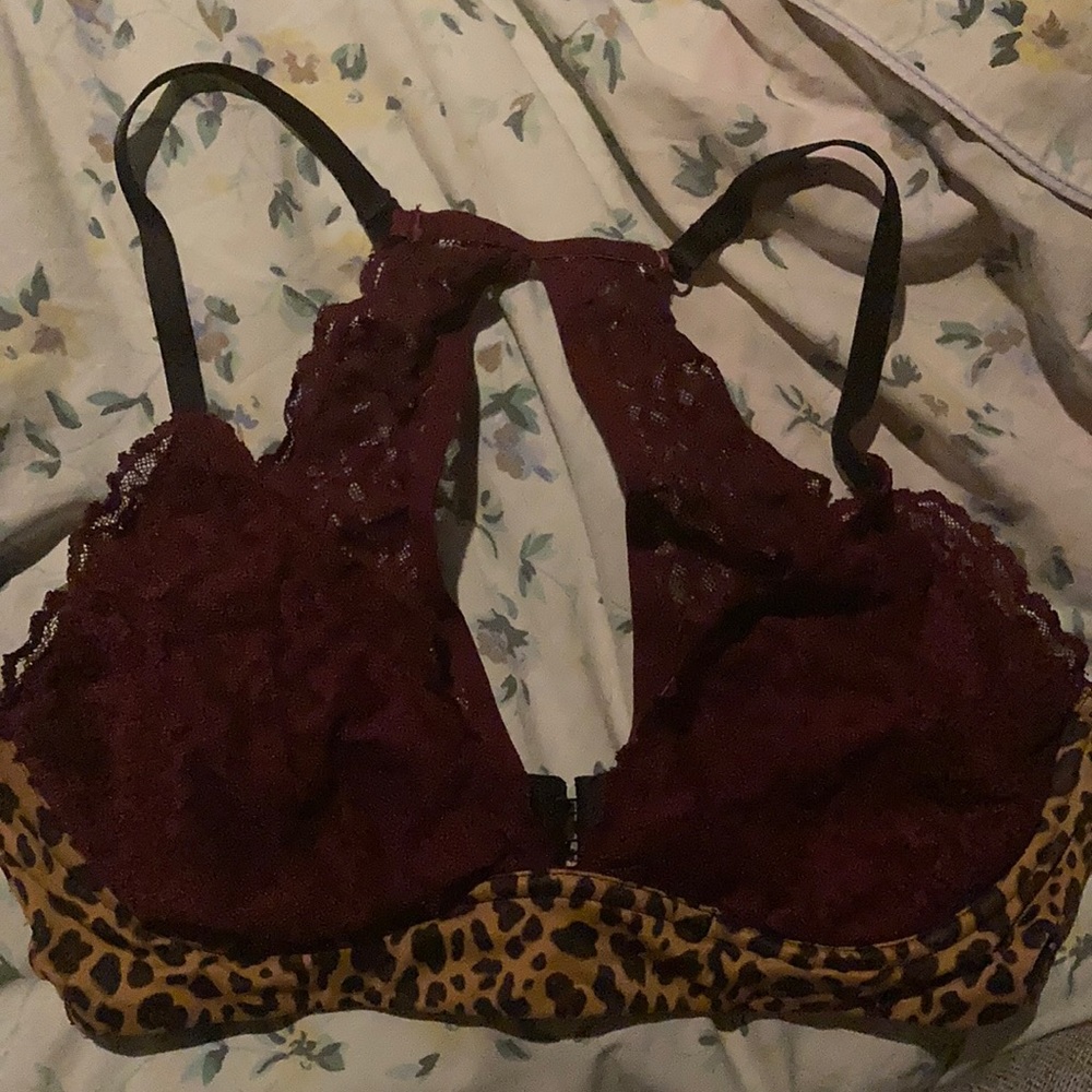 Pink bra